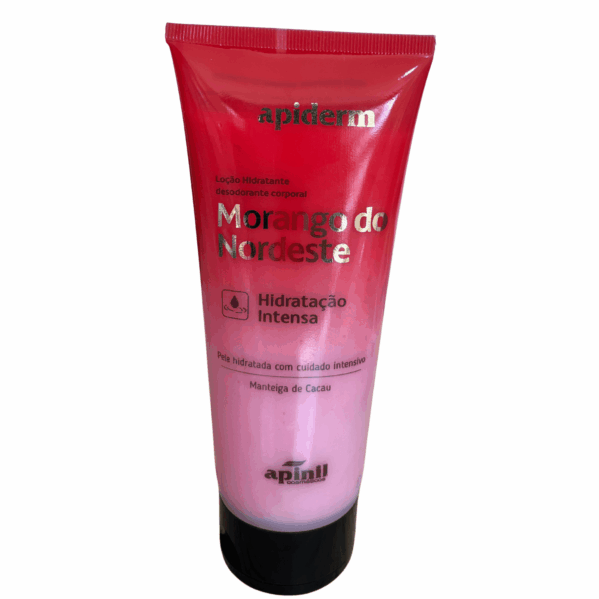 Loção Hidratante Corporal Morango do Nordeste 190g Apiderm