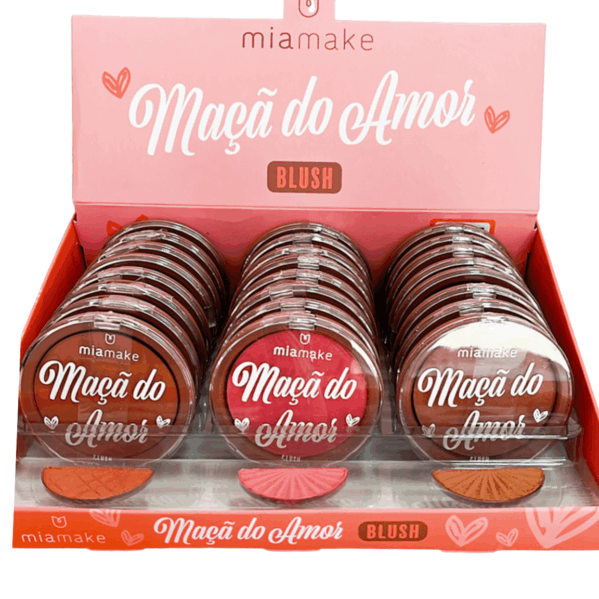 Blush Maçã do Amor Mia Make 220 – Box c/ 24 unid