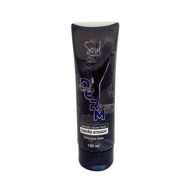 SABONETE LÍQUIDO FACIAL CARVÃO ATIVADO SOUL COSMÉTICOS