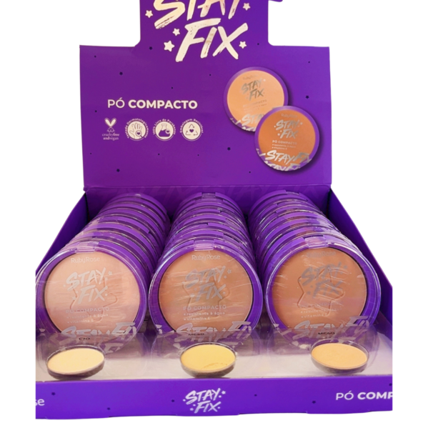 PÓ COMPACTO STAY FIX - RUBY ROSE