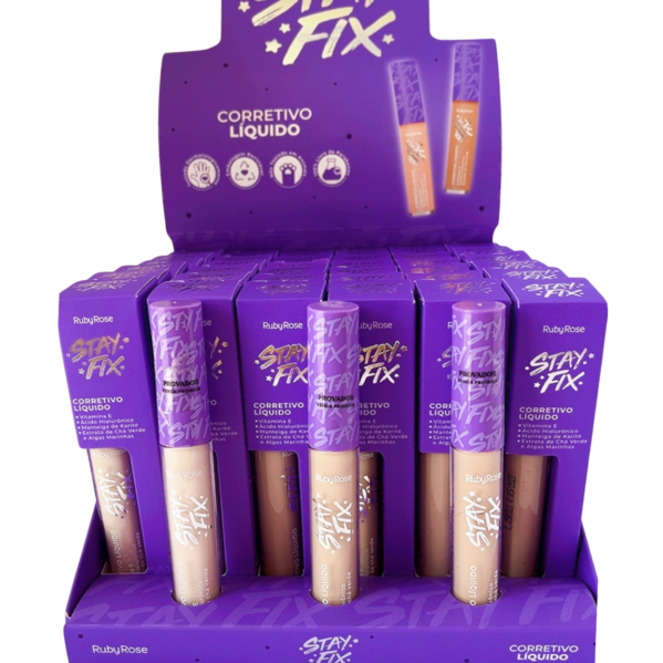 CORRETIVO LÍQUIDO STAY FIX - RUBY ROSE