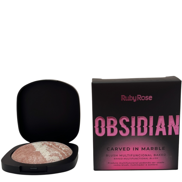 BLUSH MULTIFUNCIONAL BAKED - OBSIDIAN RUBY ROSE