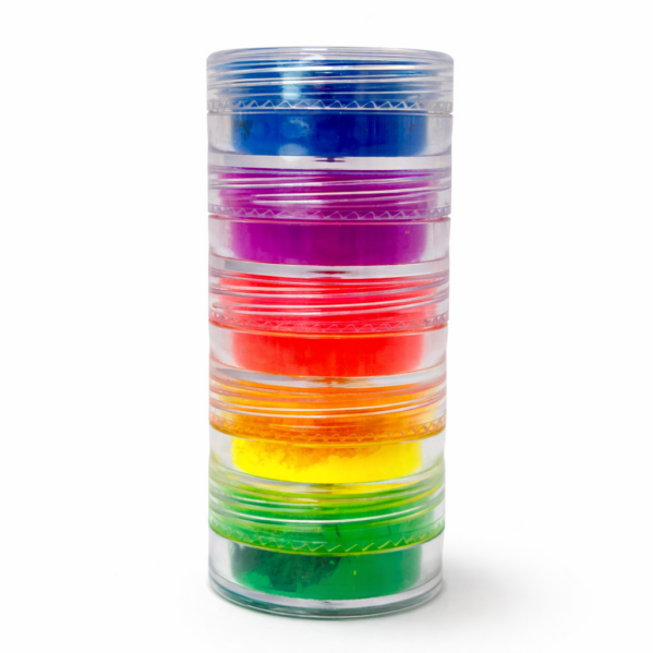 TORRE DE SOMBRAS NEON 6 CORES – KIT MAQUIAGEM CARNAVAL (VIBRANTE)