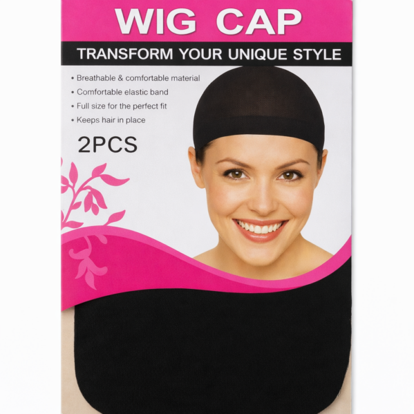 Kit 2 Wig Cap Preta Touca