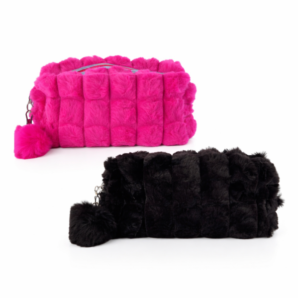 NECESSAIRE AVELUDADA – CORES SORTIDAS