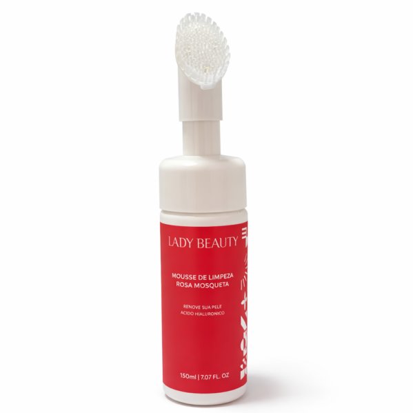MOUSSE DE LIMPEZA ROSA MOSQUETA - LADY BEAUTY