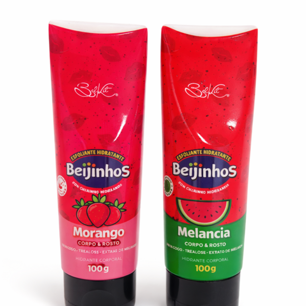 ESFOLIANTE HIDRATANTE MORANGO & MELANCIA- BELKIT