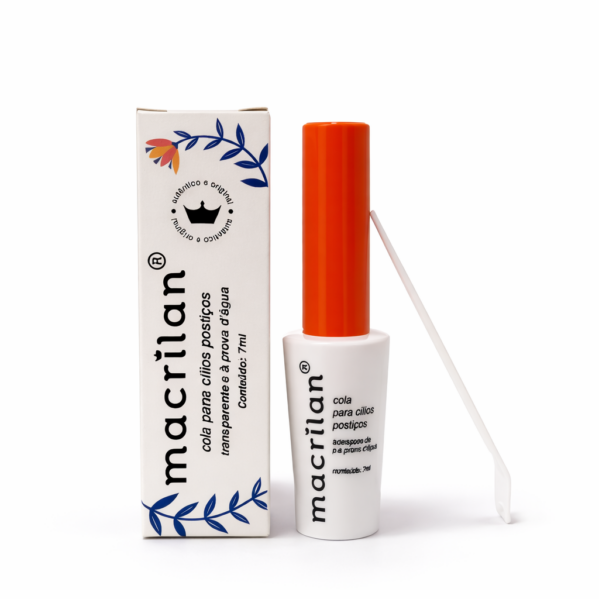 COLA PARA CÍLIOS POSTIÇOS 7 ML - MACRILAN