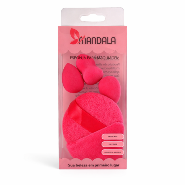ESPONJA PARA MAQUIAGEM - MANDALA