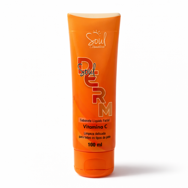Sabonete Líquido Facial Vitamina C – Soul Cosméticos (100ml)
