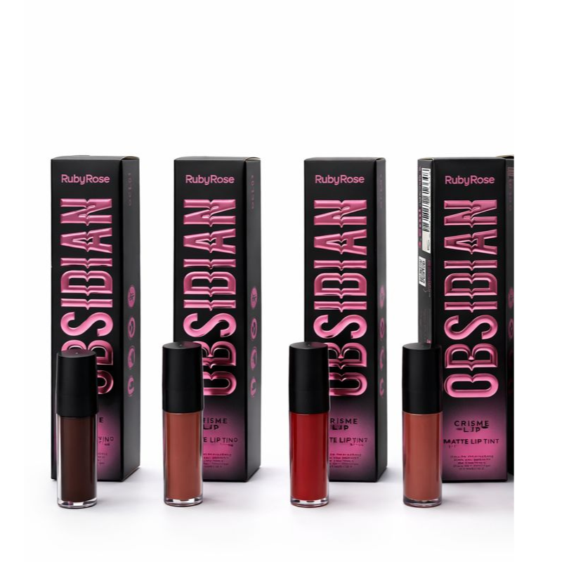 BATOM LÍQUIDO LIPSTICK - OBSIDIAN RUBY ROSE
