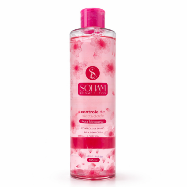 ÁGUA  MICELAR  ROSA  MOSQUETA- SOHAM