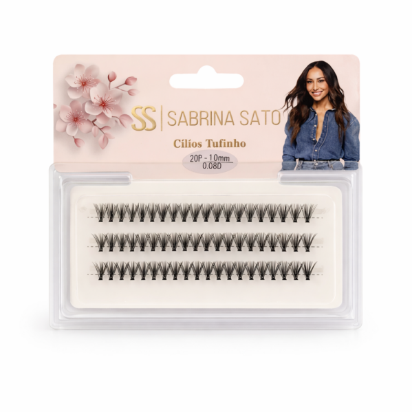 CÍLIOS TUFINHO 10 MM -SABRINA SATO