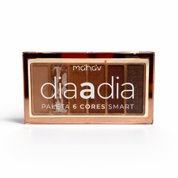 PALETA DE SOMBRA 6 CORES SMART - ESSENCIAL E VERSÁTIL