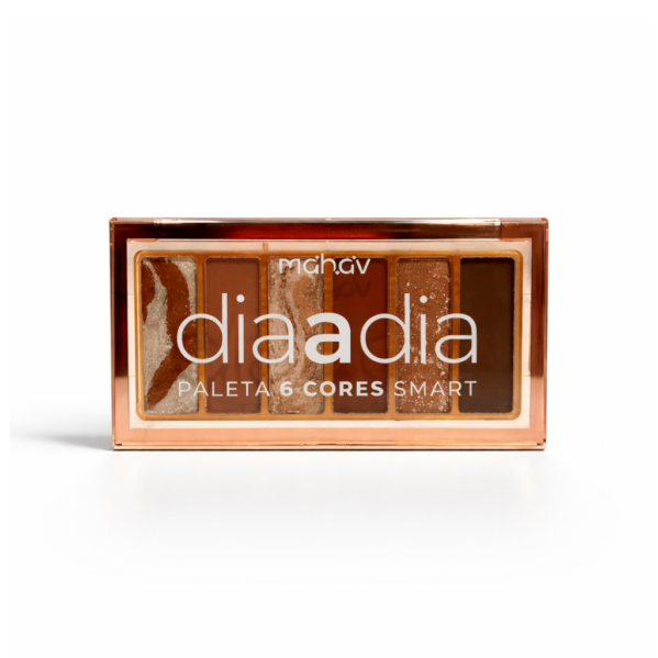 PALETA DE SOMBRA 6 CORES SMART - ESSENCIAL E VERSÁTIL