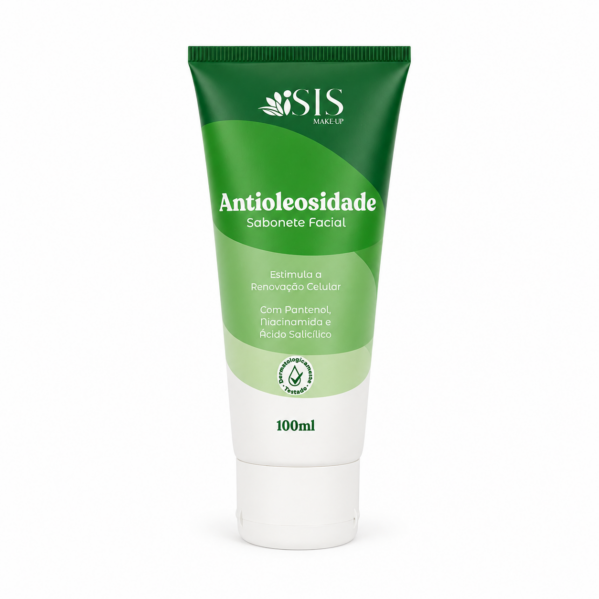 Sabonete Facial Antioleosidade Isis 100ml -Makeup