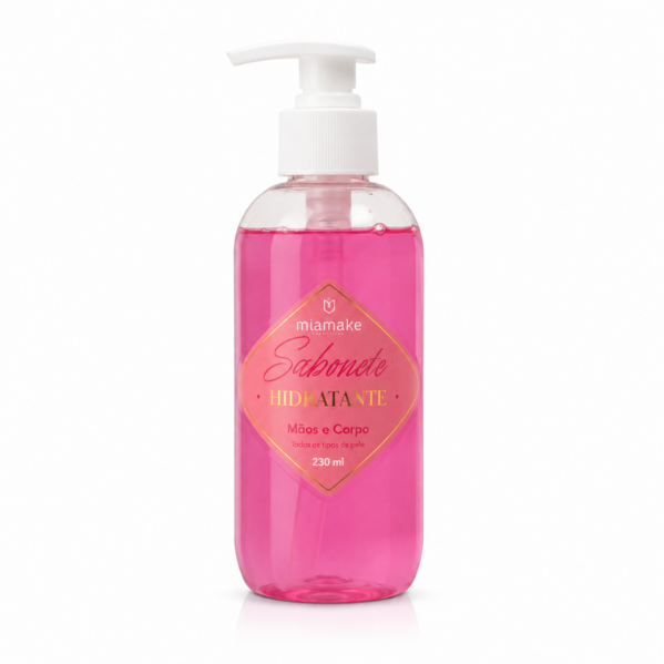 Sabonete Liquido Hidratante Mãos E Corpo 230ml  Mia Make