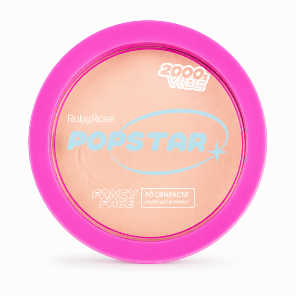 Pó Compacto Fancy Face P10 Popstar Hbm406-5 Ruby Rose