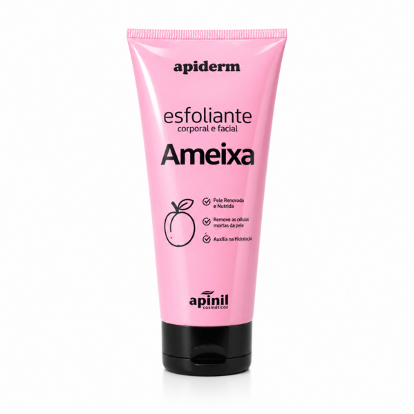 Esfoliante Corporal e Facial Ameixa 190g – Apiderm