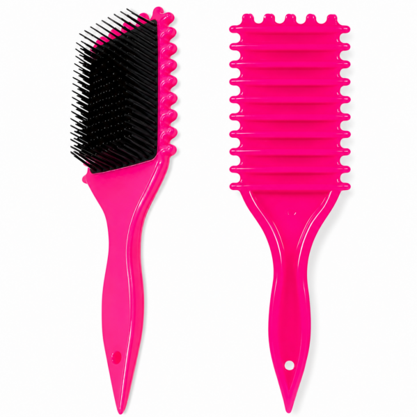 Escova Fitagem para Cachos Wave Profissional Cores Sortidas