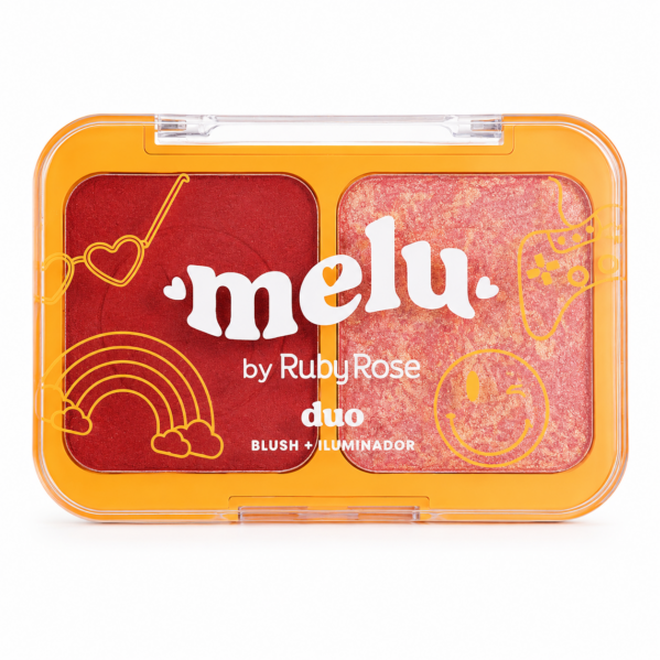 Duo Blush + Iluminador - Melu