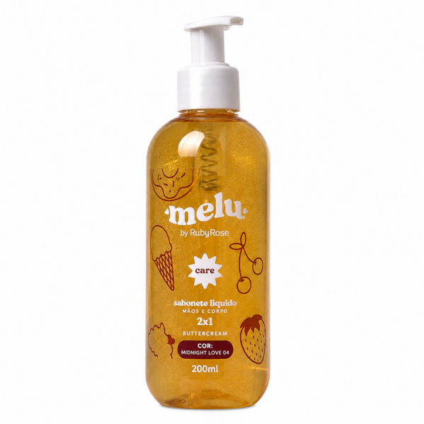 Sabonete Líquido Melu By Ruby Rose Care Buttercream 2x1 250ml