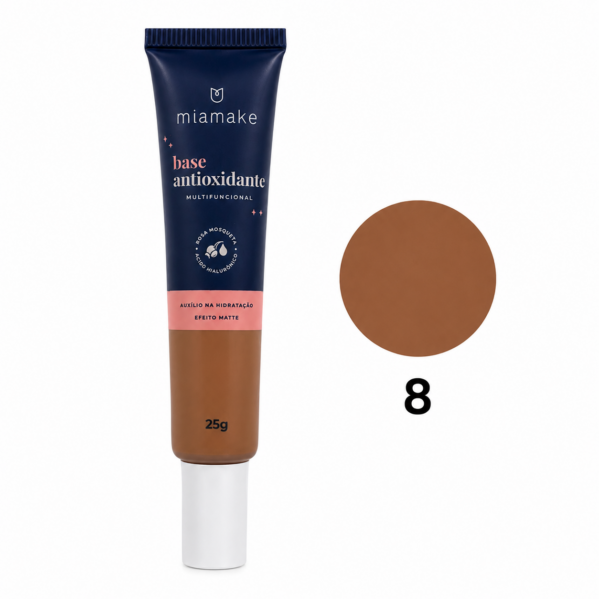 BASE ANTIOXIDANTE COR 8 - MIAMAKE