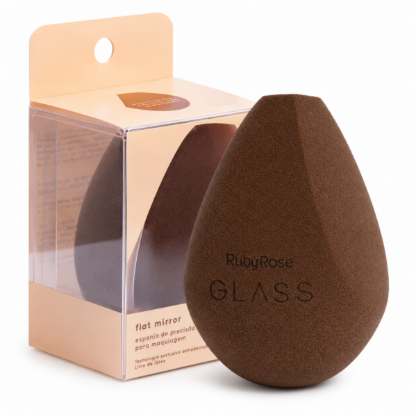 BOX  ESPONJA 6 UNIDADES LINHA GLASS RUBY ROSE