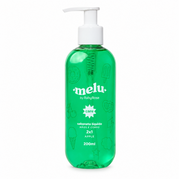 Sabonete Líquido Melu By Ruby Rose Care Buttercream 2x1 250ml