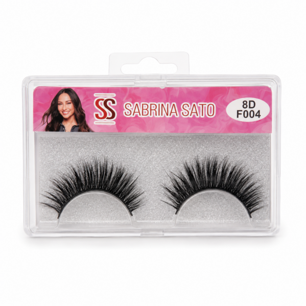 Cílios Postiços Sabrina Sato 8D F004 Volume Intenso Reutilizável
