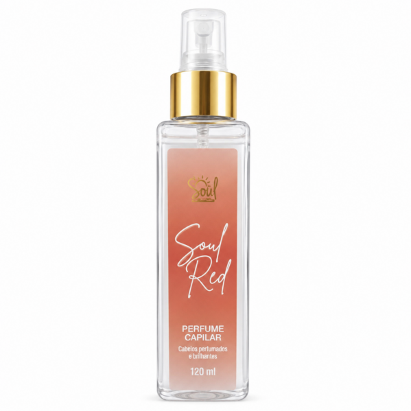 Perfume Capilar Soul Red 120ml – Cabelos Perfumados e Brilhantes