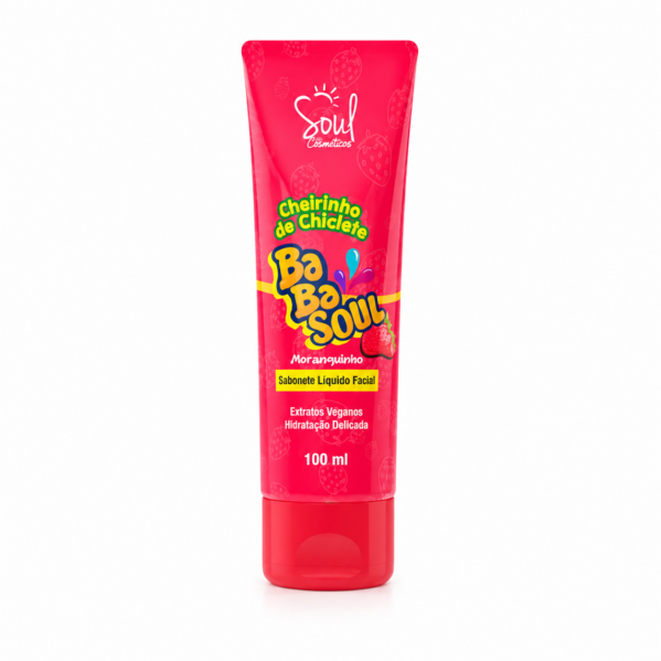 Sabonete Facial Moranguinho 100ml  Soul Cosméticos