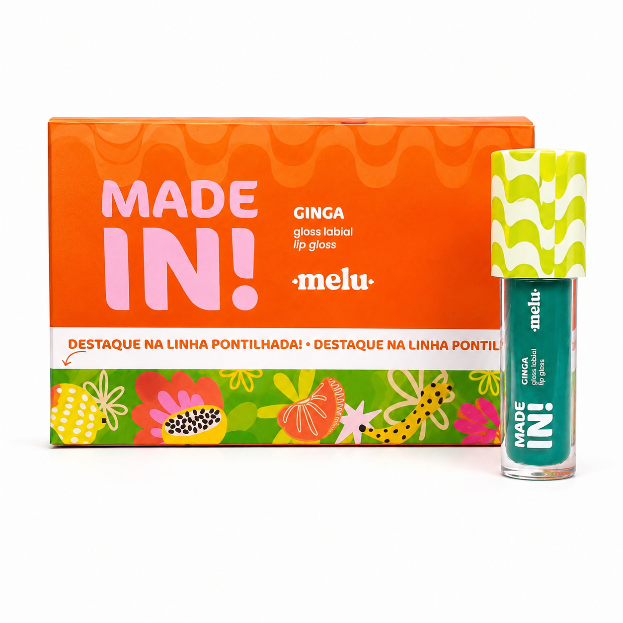 BOX C/ 12 GLOSS LABIAL GINGA MADE IN! - MELU